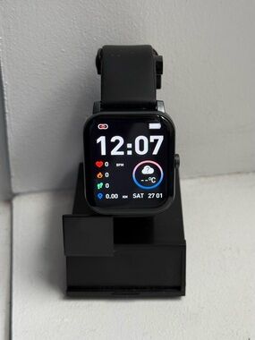Jacoosa Smart Watch Taupe – Bluetooth Calls Fitness Tracker Unisex